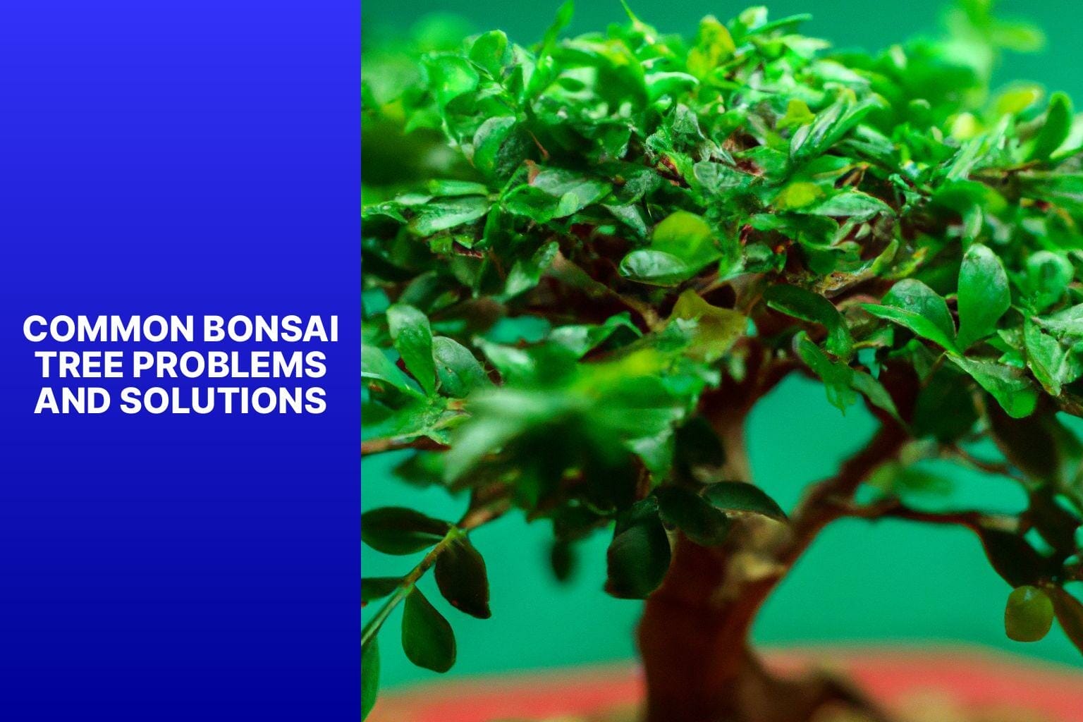 Common Bonsai Tree Problems and Solutions - bonsai tree how to grow 
